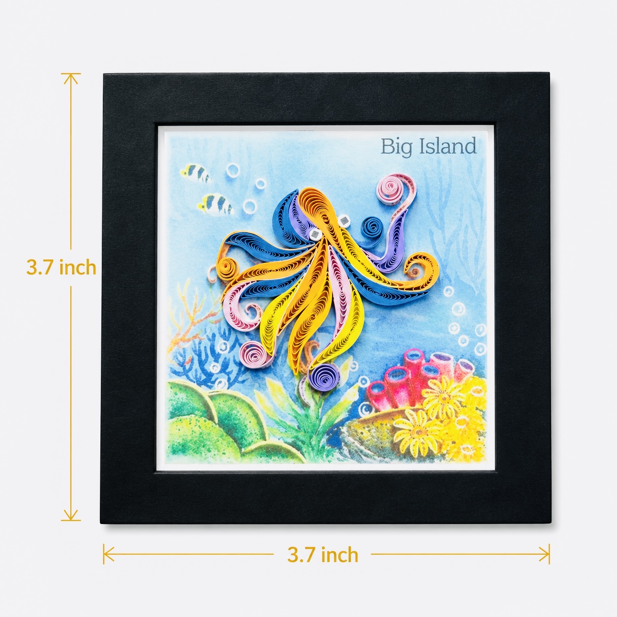 Handcrafted Octopus Quilling Magnet